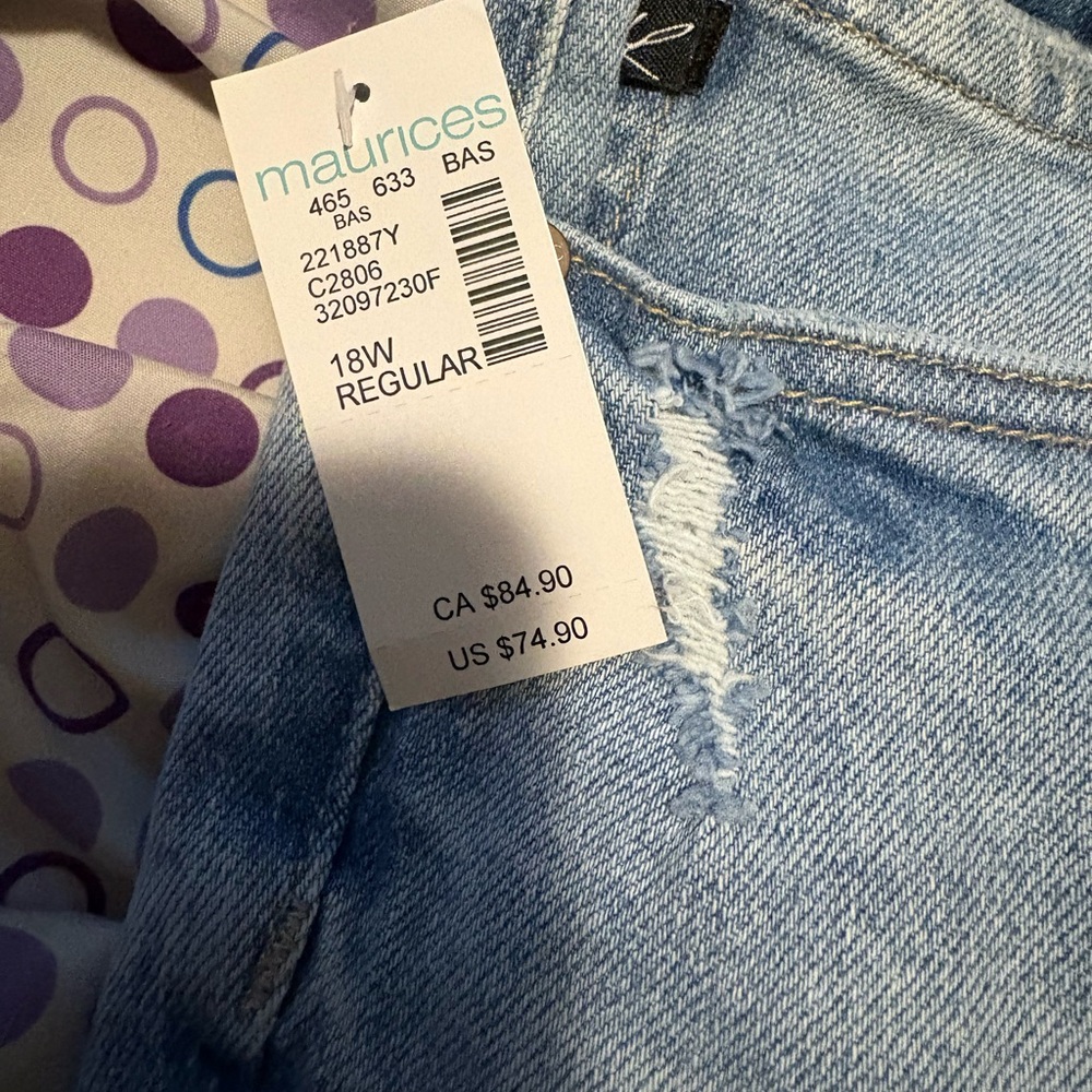 KanCan High Rise Boyfriend Jeans - Denim Blue - Picture 6 of 8